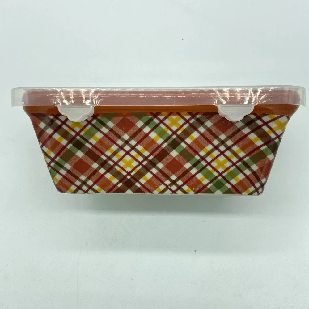 Temp-Tations By Tara 12 Ounce Mini Loaf Dish‎ Autumn Fall Thanksgiving Farmhouse